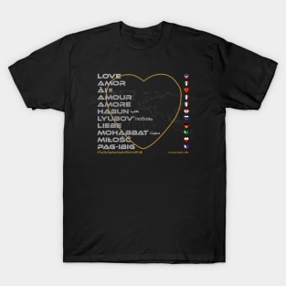 LOVE: Say ¿Qué? Top Ten Spoken (Capital District NY) T-Shirt